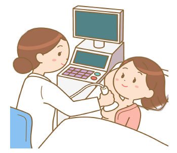乳腺・超音波検査のイメージ