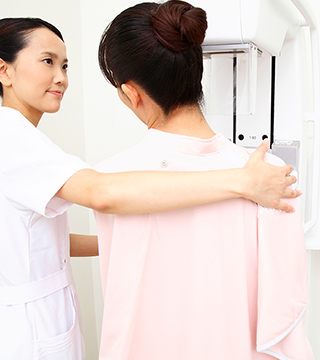 マンモグラフィ・超音波検査
