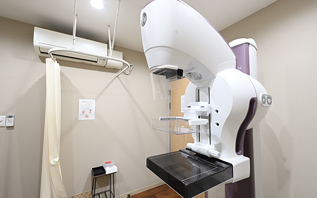 マンモグラフィ検査室